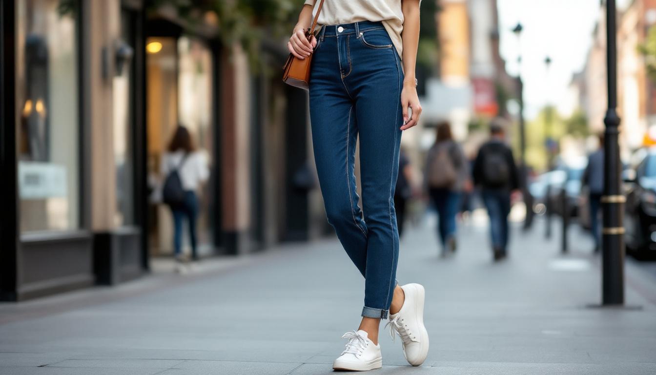 découvrez nos conseils pratiques pour porter un jean taille haute avec style et assurance. suivez notre guide pour assortir et accessoiriser votre jean taille haute sans fausse note, quelle que soit votre morphologie !