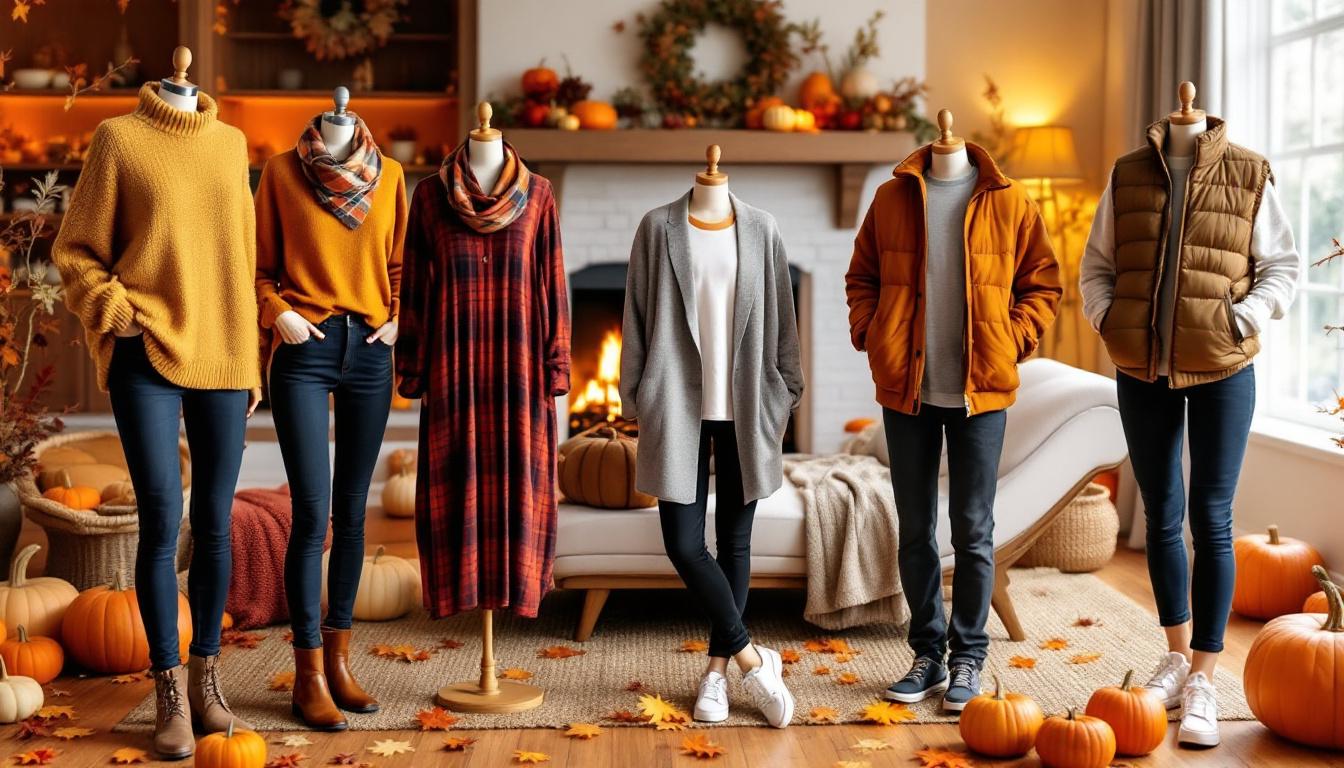 découvrez 5 idées de looks d’automne rapides et stylées, spécialement pensées pour les mamans pressées. des tenues faciles à adopter en seulement 5 minutes pour rester tendance au quotidien !