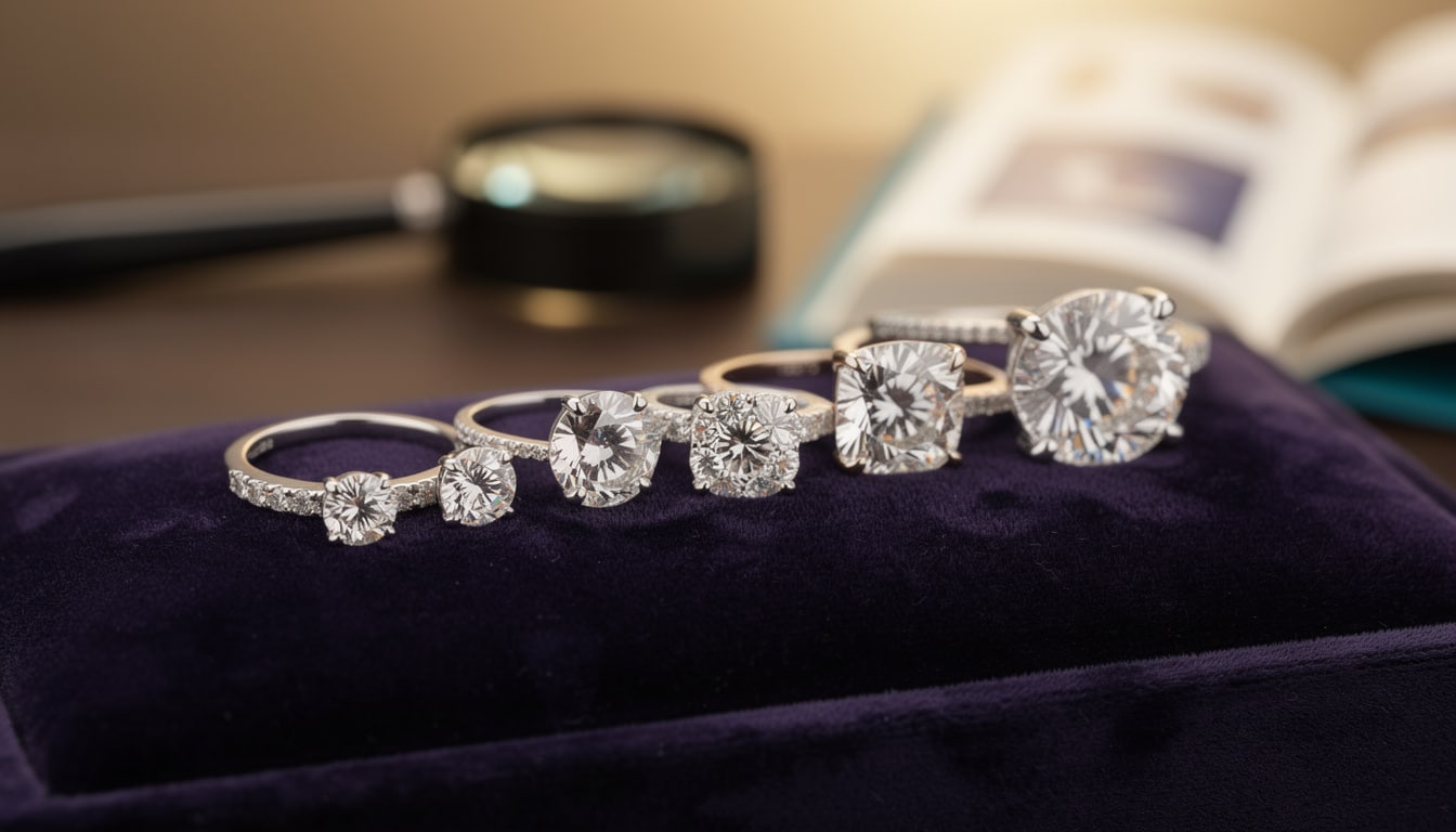 découvrez comment choisir la taille idéale de diamant pour votre bague de fiançailles grâce à notre guide complet et astuces pour un choix parfaitement adapté à vos envies et budget.