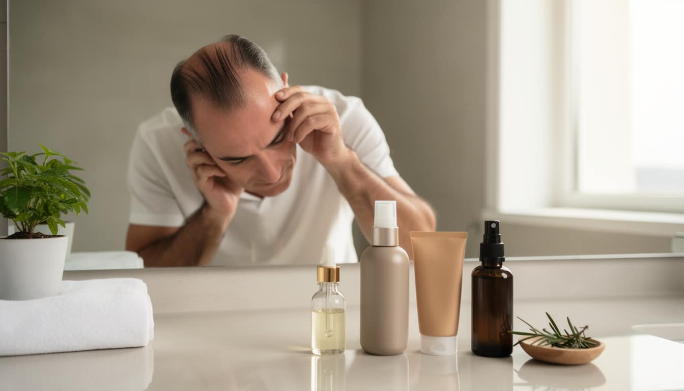 découvrez les solutions calvitie efficaces pour freiner la chute de cheveux et retrouver une chevelure dense. méthodes naturelles et traitements recommandés pour prévenir la perte de cheveux.