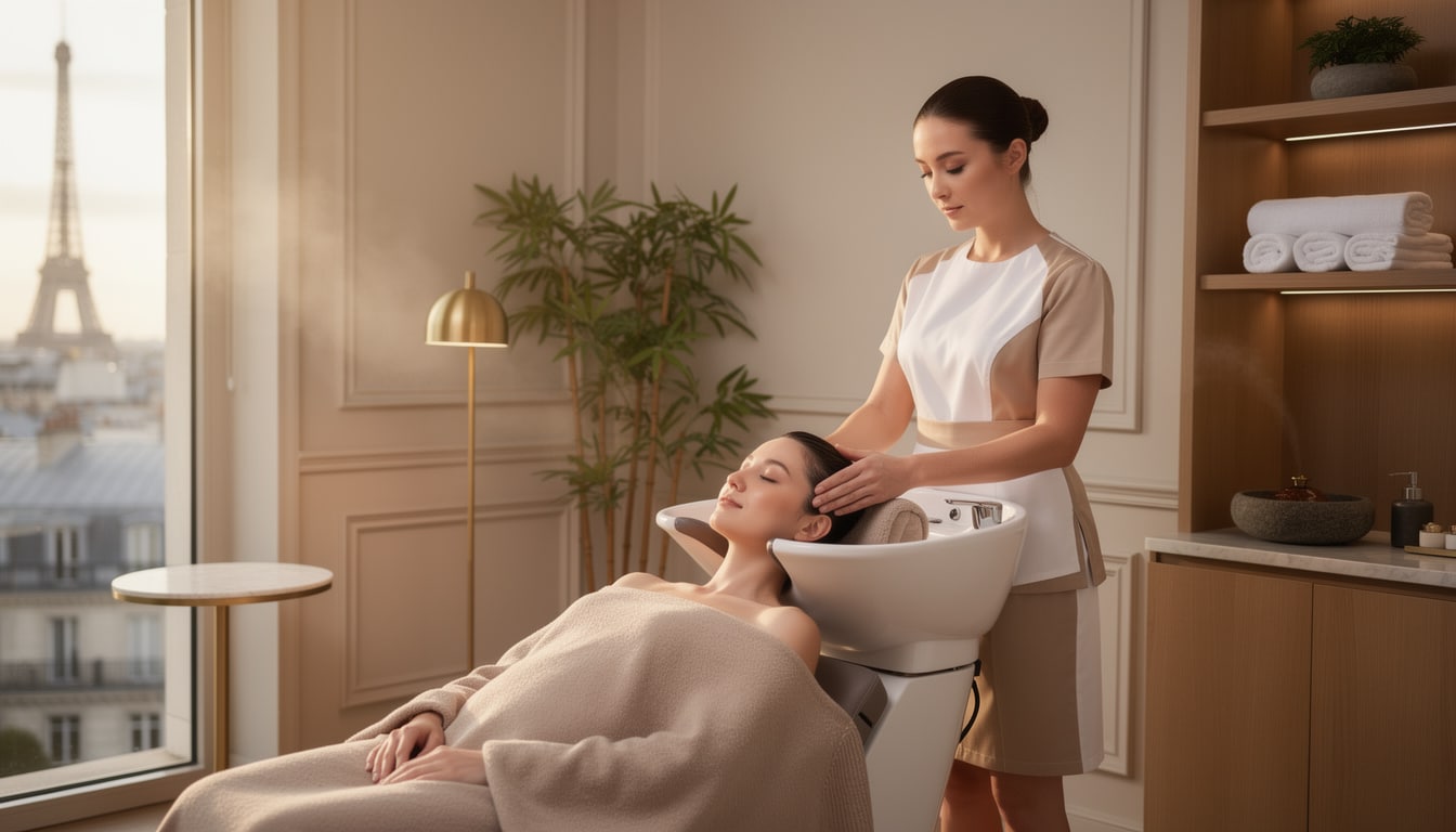 découvrez les bienfaits du head spa japonais à paris avec un professionnel. ce guide complet vous accompagne pas à pas pour une expérience de relaxation unique et revitalisante.