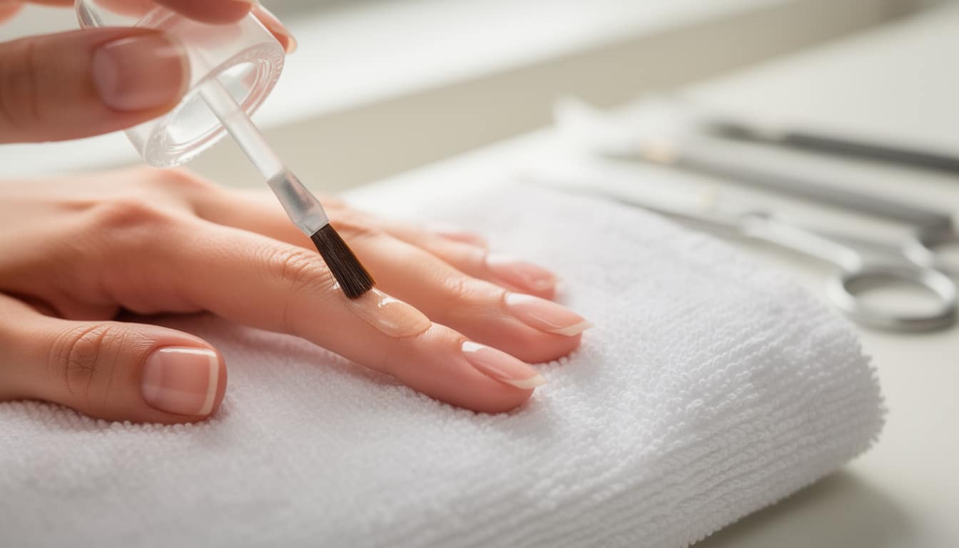 découvrez notre guide pratique pour appliquer un durcisseur spécifique sur ongles fragiles et retrouvez des ongles forts et résistants en toute simplicité.