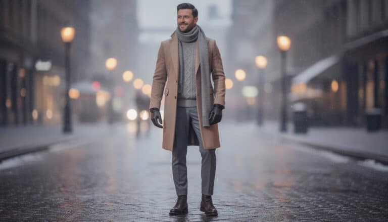 découvrez comment rester au chaud tout en gardant du style cet hiver grâce à notre sélection de vêtements pour homme alliant confort et élégance.