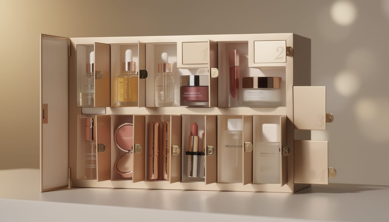 découvrez le calendrier de l’avent beauty success et les produits beauté surprises à découvrir chaque jour pour un mois de décembre rempli de soins et de découvertes.