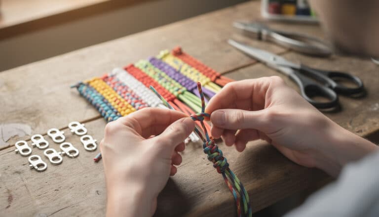 apprends à fabriquer tes propres bijoux avec de la paracorde grâce à ce guide pratique spécialement conçu pour les débutants créatifs. techniques simples et idées originales pour créer des accessoires uniques.