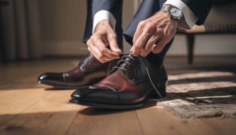 découvrez des techniques raffinées pour lacer vos chaussures avec élégance et devenir un véritable gentleman.